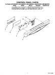 Diagram for 02 - Control Panel Parts