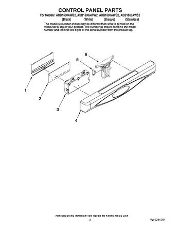 Diagram for ADB1500AWW2