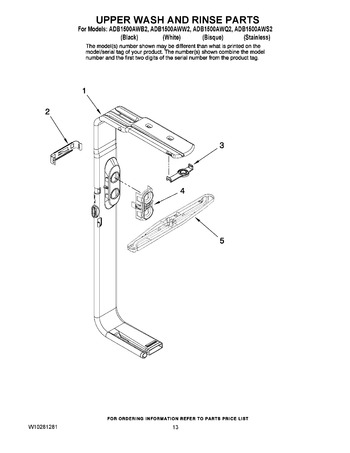 Diagram for ADB1500AWW2