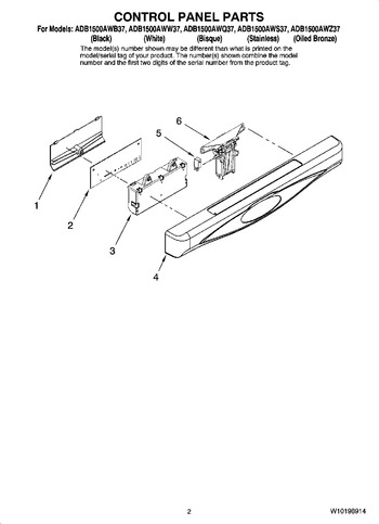 Diagram for ADB1500AWZ37