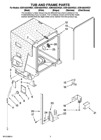 Diagram for ADB1500AWZ37