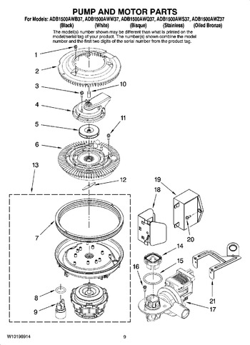 Diagram for ADB1500AWZ37