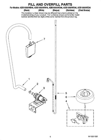 Diagram for ADB1500AWQ46