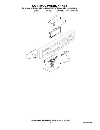 Diagram for ADB1600AWS0