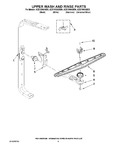 Diagram for 07 - Upper Wash And Rinse Parts