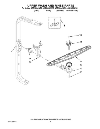 Diagram for ADB1600AWS0