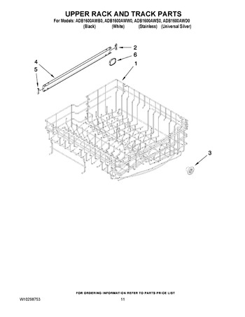 Diagram for ADB1600AWS0