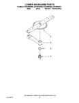 Diagram for 11 - Lower Washarm Parts