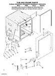 Diagram for 07 - Tub And Frame Parts