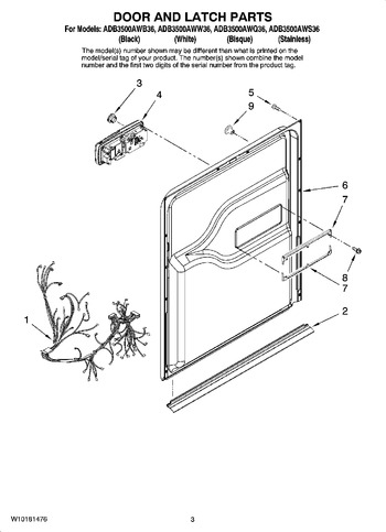 Diagram for ADB3500AWW36