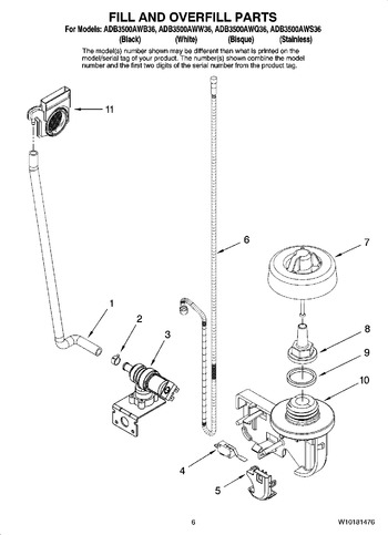 Diagram for ADB3500AWW36