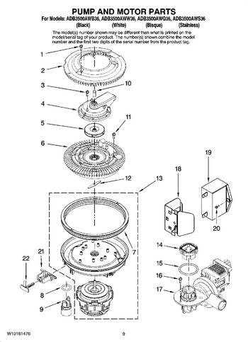 Diagram for ADB3500AWW36