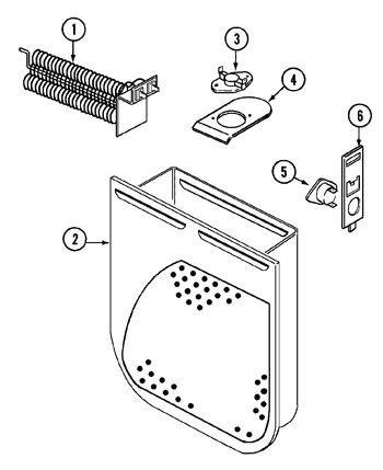 Diagram for CDE8000W