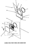 Diagram for 07 - Loading Door, Front Panels & Access Door