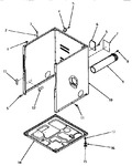 Diagram for 02 - Cabinet, Exhaust Duct And Base