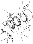 Diagram for 04 - Fr Blkhd, Air Duct, Felt Seal & Cylinder