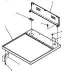 Diagram for 01 - Cabinet Top And Control Hood Rear Panel