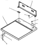 Diagram for 01 - Cabinet Top And Control Hood Rear Panel