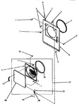 Diagram for 07 - Loading Door, Front Panel And Seals