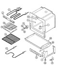 Diagram for 04 - Oven/base