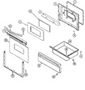 Diagram for 03 - Door/drawer (aah,aal)