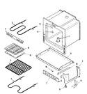 Diagram for 04 - Oven/base