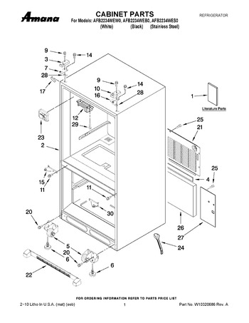 Diagram for AFB2234WEB0