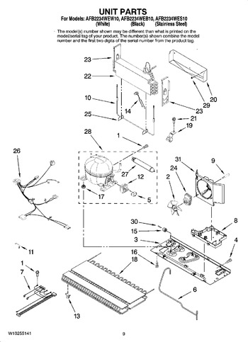 Diagram for AFB2234WEB10