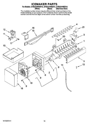 Diagram for AFB2234WEB10