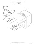 Diagram for 04 - Refrigerator Liner Parts