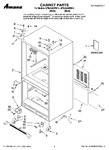 Diagram for 01 - Cabinet Parts