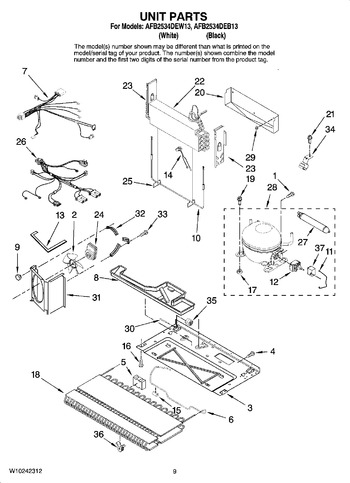 Diagram for AFB2534DEB13