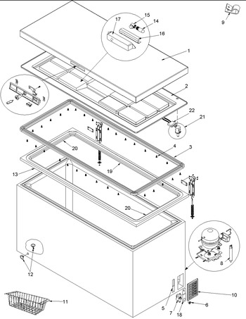 Diagram for AFC0701AW (BOM: PAFC0701AWO)