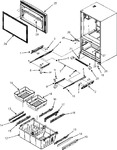 Diagram for 04 - Frz Door/drawer/toe Grille/ctr Hinge