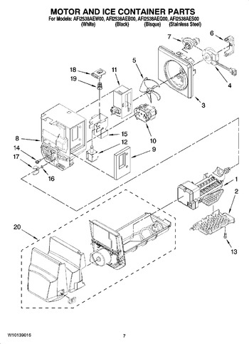 Diagram for AFI2538AEB00