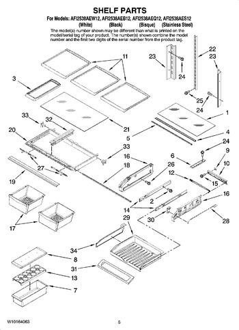 Diagram for AFI2538AEW12