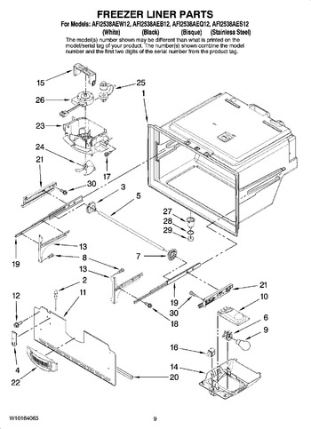 Diagram for AFI2538AEW12