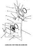 Diagram for 08 - Loading Door, Front Panels & Access Door