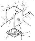 Diagram for 02 - Cabinet, Exhaust Duct And Base