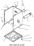 Diagram for 02 - Cabinet, Exhaust Duct & Base