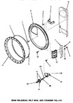 Diagram for 11 - Rear Blkhd, Felt Seal & Cylinder Roller