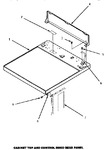 Diagram for 02 - Cabinet Top & Control Hood Rear Panel