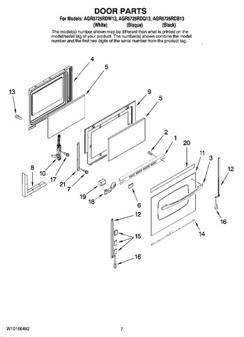 Diagram for AGR5725RDW13