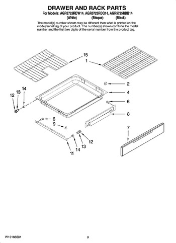 Diagram for AGR5725RDB14