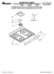 Diagram for 01 - Cooktop Parts