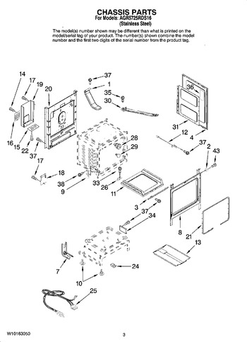 Diagram for AGR5725RDS16