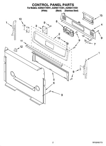 Diagram for AGR6011VDW1