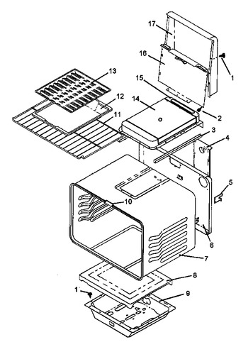 Diagram for AGS761W1 (BOM: P1141274N W)