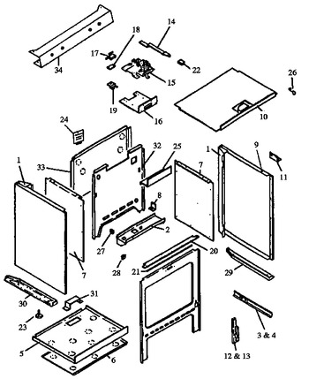 Diagram for AGS780WW (BOM: P1141252N W)