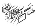 Diagram for 07 - Oven Door Assy